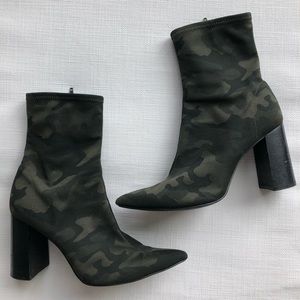 SOLD Jeffrey Campbell Siren Bootie (Camo)